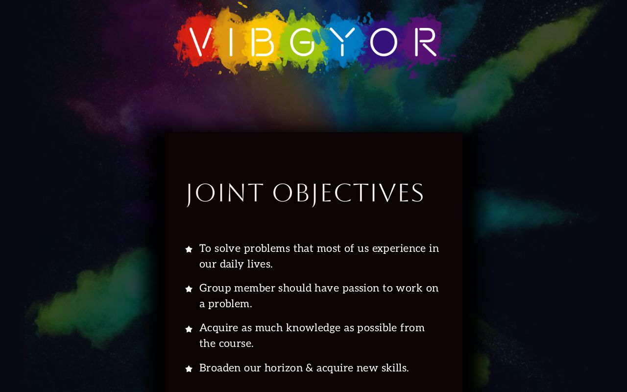 Carrd profile picture for @vibgyor